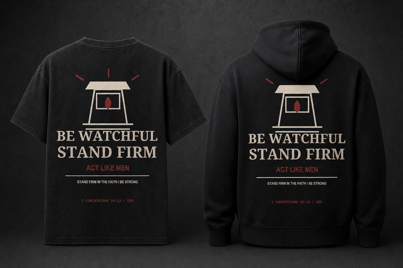 Watch and Stand T-shirt and hoodie